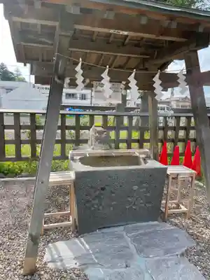 法霊山龗神社の手水舎