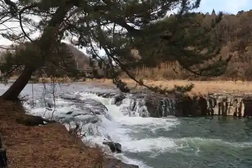 滝見不動堂の自然