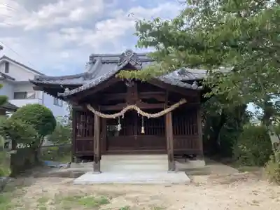 竃神社の本殿・本堂