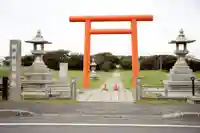 天塩厳島神社の鳥居
