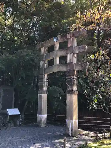 化野念仏寺の鳥居