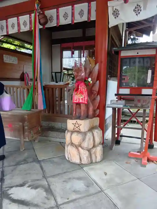 源九郎稲荷神社の{uncategorized: "未分類", other: "その他", undefined: "問題あり", building: "その他建物", grave: "お墓", sacred_gate: "鳥居", guardian: "狛犬", statue: "像", buddha: "仏像", history: "歴史", nature: "自然", garden: "庭園", animal: "動物", pagoda: "塔", temizu: "手水舎", mountain_gate: "山門・神門", sanctuary: "本殿・本堂", subordinate: "末社・摂社", art: "芸術", scenery: "景色", jizo: "地蔵", ema: "絵馬", goshuin: "御朱印", omikuji: "おみくじ", items: "授与品その他", amulet: "お守り", goshuincho: "御朱印帳", eats: "食事", festival: "お祭り", votive_dance: "神楽", shichigosan: "七五三参", wedding: "結婚式", experience: "体験その他", initially: "初詣", around: "周辺", anti_infection: "感染症対策"}