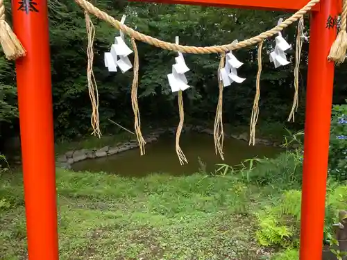 鷲宮神社の庭園