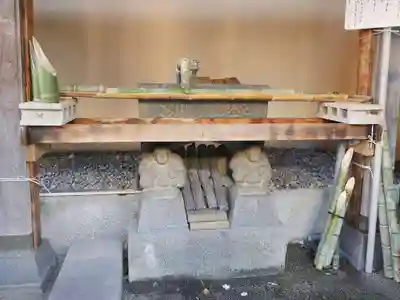 菊名神社の手水舎