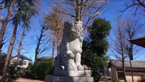 小野神社の狛犬