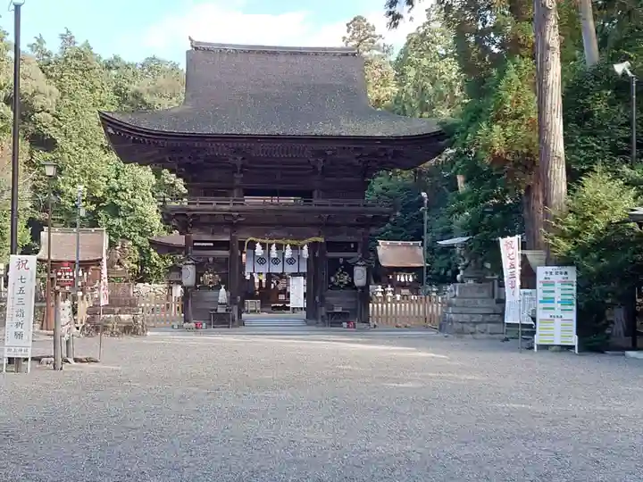 御上神社の山門・神門