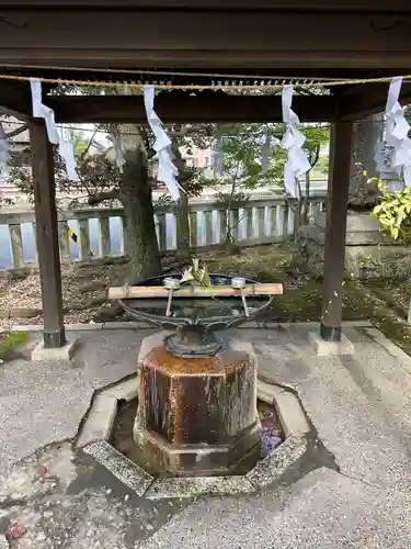 小名浜諏訪神社 ～海の鎮守様～の手水舎