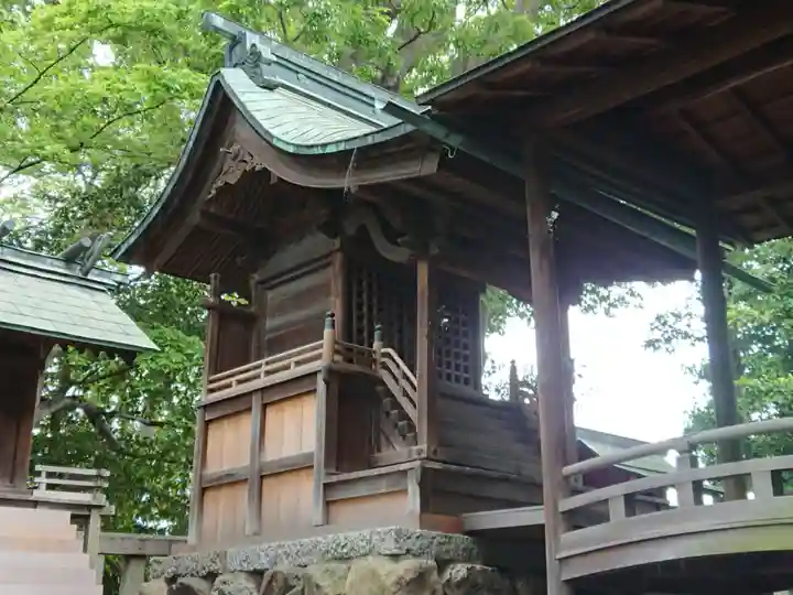 八幡社(下条町)の本殿・本堂
