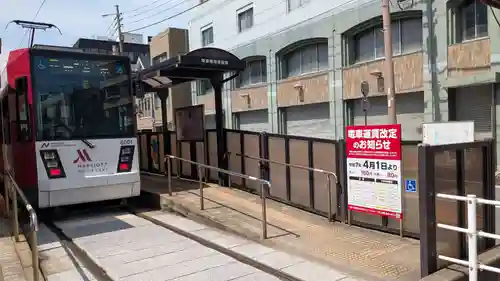 大浦諏訪神社の周辺