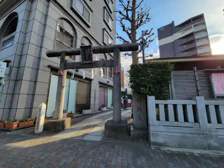 厳嶋神社の鳥居