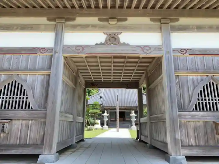 法蓮寺の山門・神門