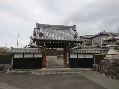 行明寺の山門・神門