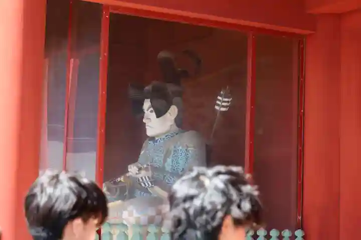 鶴岡八幡宮の像