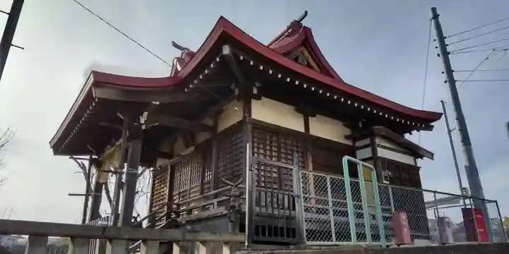 中里熊野神社の本殿・本堂