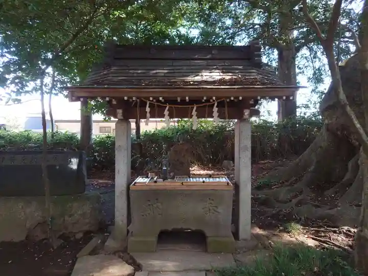 沓掛香取神社の手水舎