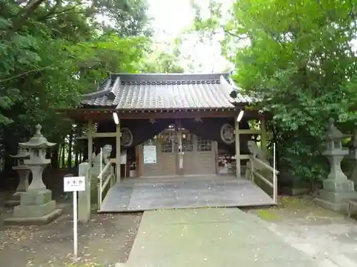 笛田神社の本殿・本堂