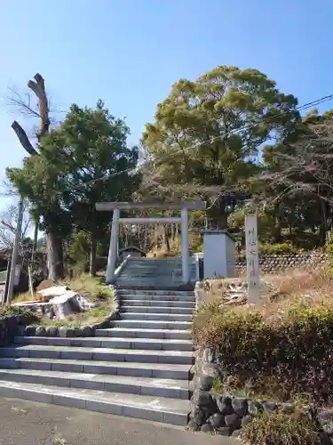 大井神社の鳥居