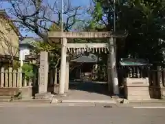 冨士浅間神社の鳥居