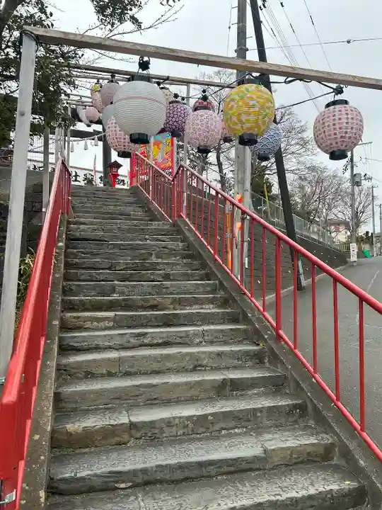 仙台八坂神社の周辺