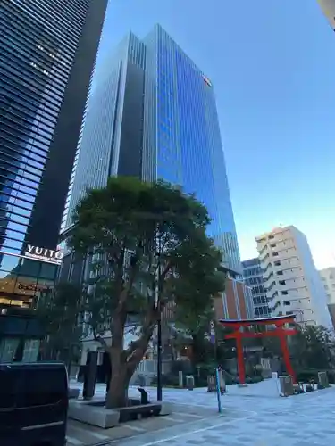 福徳神社（芽吹稲荷）の鳥居