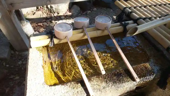 山王神社の手水舎