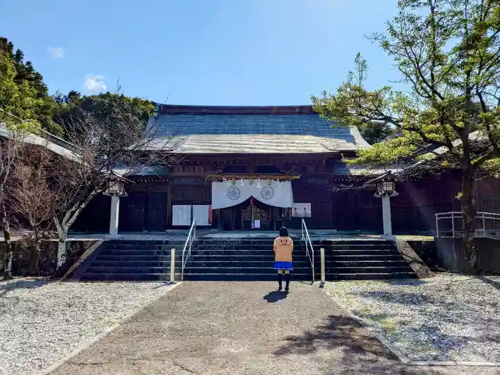 高知県護国神社の本殿・本堂