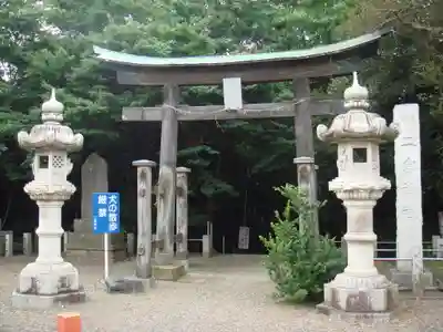 下総国三山 二宮神社の鳥居