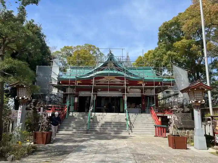 多摩川浅間神社の本殿・本堂