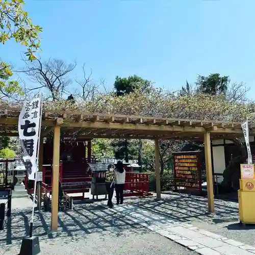 旗上弁財天社の本殿・本堂