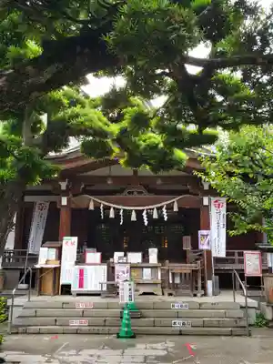 鳩森八幡神社の本殿・本堂
