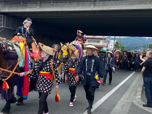 鬼越蒼前神社のお祭り