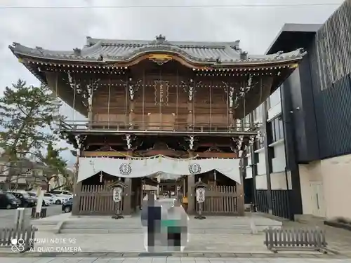桑名宗社（春日神社）の山門・神門