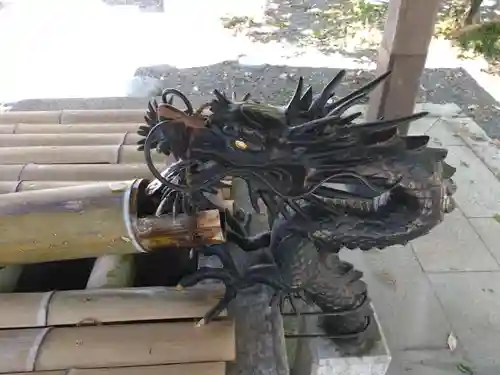 町田天満宮の手水舎