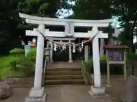 弦巻神社の鳥居
