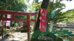 間々田八幡宮の鳥居