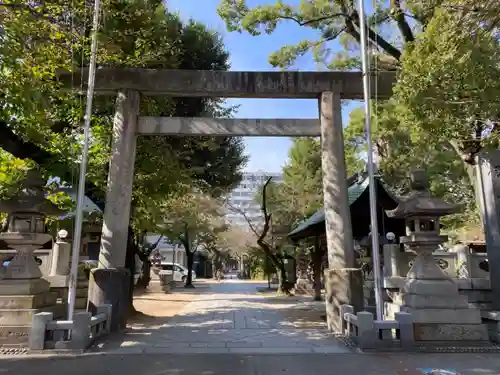 那古野神社の鳥居