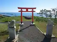 虎杖浜神社の鳥居