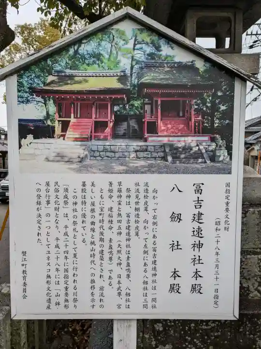 冨吉建速神社・八劔社(須成神社)の{uncategorized: "未分類", other: "その他", undefined: "問題あり", building: "その他建物", grave: "お墓", sacred_gate: "鳥居", guardian: "狛犬", statue: "像", buddha: "仏像", history: "歴史", nature: "自然", garden: "庭園", animal: "動物", pagoda: "塔", temizu: "手水舎", mountain_gate: "山門・神門", sanctuary: "本殿・本堂", subordinate: "末社・摂社", art: "芸術", scenery: "景色", jizo: "地蔵", ema: "絵馬", goshuin: "御朱印", omikuji: "おみくじ", items: "授与品その他", amulet: "お守り", goshuincho: "御朱印帳", eats: "食事", festival: "お祭り", votive_dance: "神楽", shichigosan: "七五三参", wedding: "結婚式", experience: "体験その他", initially: "初詣", around: "周辺", anti_infection: "感染症対策"}