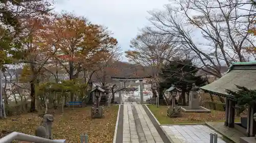 室蘭八幡宮の庭園