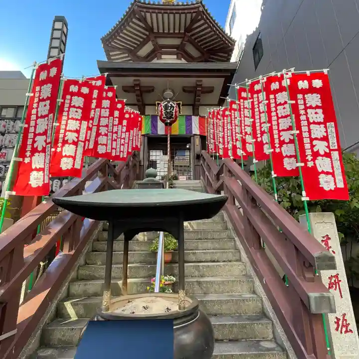 薬研堀不動院(川崎大師東京別院)の本殿・本堂