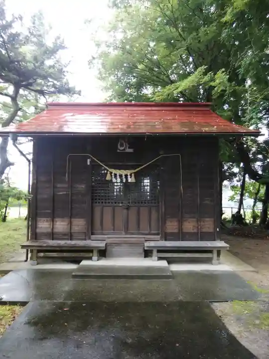 梁川浅間宮神社の本殿・本堂