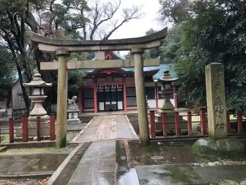 角鹿神社の鳥居