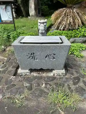 熊野神社の手水舎