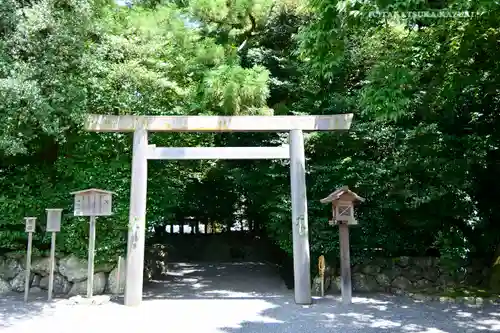 月夜見宮（豊受大神宮別宮）の鳥居