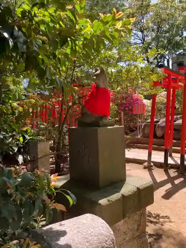 根津神社の狛犬