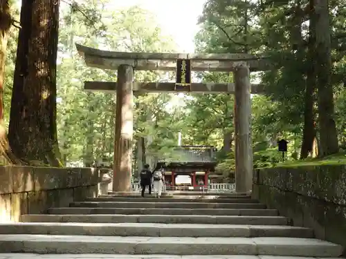 日光東照宮の鳥居