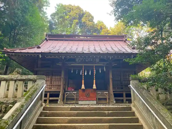 虎柏神社の本殿・本堂