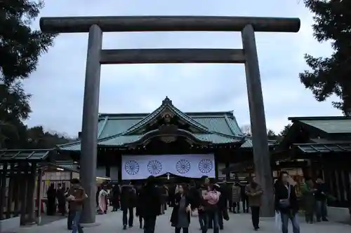 靖國神社の鳥居