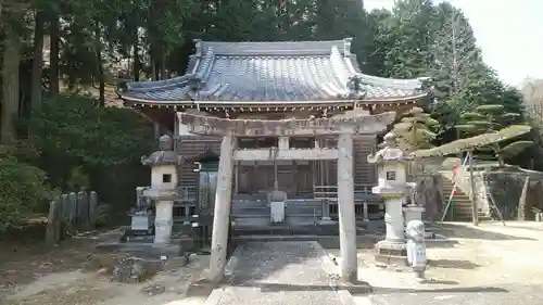 常住寺の鳥居