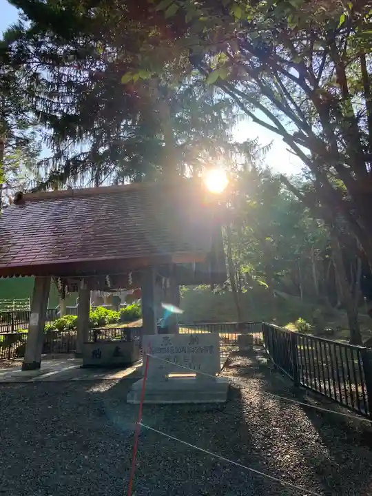 美幌神社の手水舎